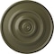 Ekena Millwork Dylar Ceiling Medallion (Fits Canopies up to 6 1/4"), Hand-Painted Painted Turtle, 30"OD x 2 1/4"P CM30DYPTF - alternate 1